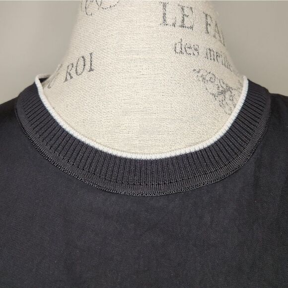 Rag & Bone asymmetrical black mini dress - Picture 6 of 11